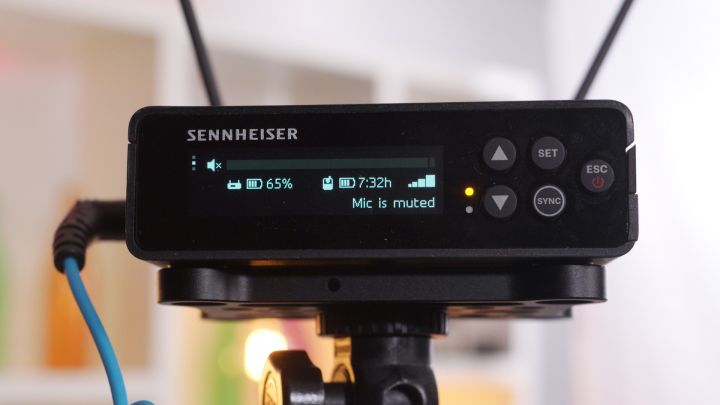 Sennheiser EW DP Sender Mute Display
