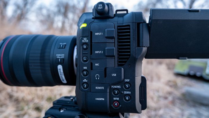 Canon C80 Anschluesse