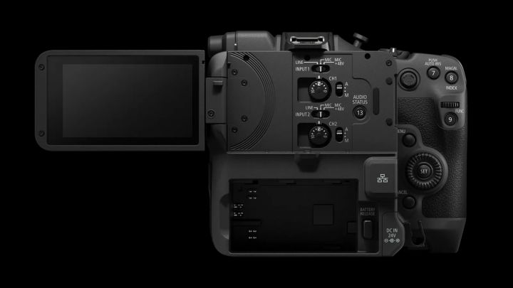 Canon C80 Hinten