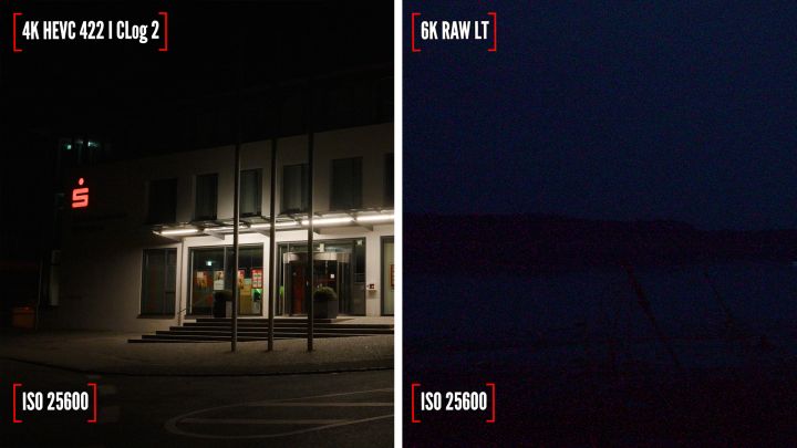 Canon C80 ISO 25600