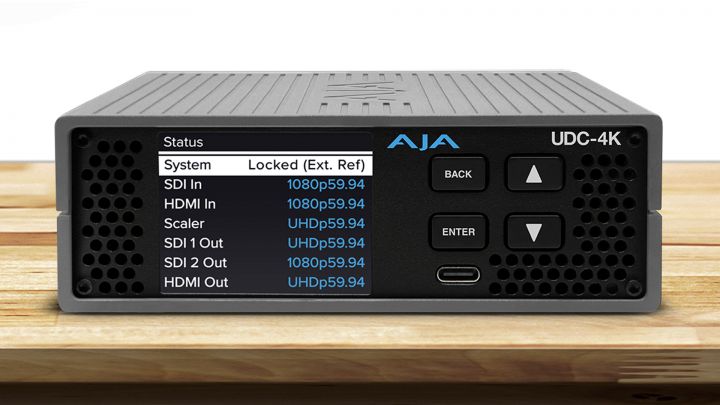AJA IBC2025 UDC 4K