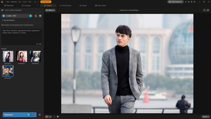CyberLink PhotoDirector AI Anime DEU