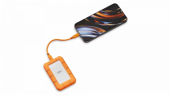 LaCie Rugged Mini SSD4 Phone