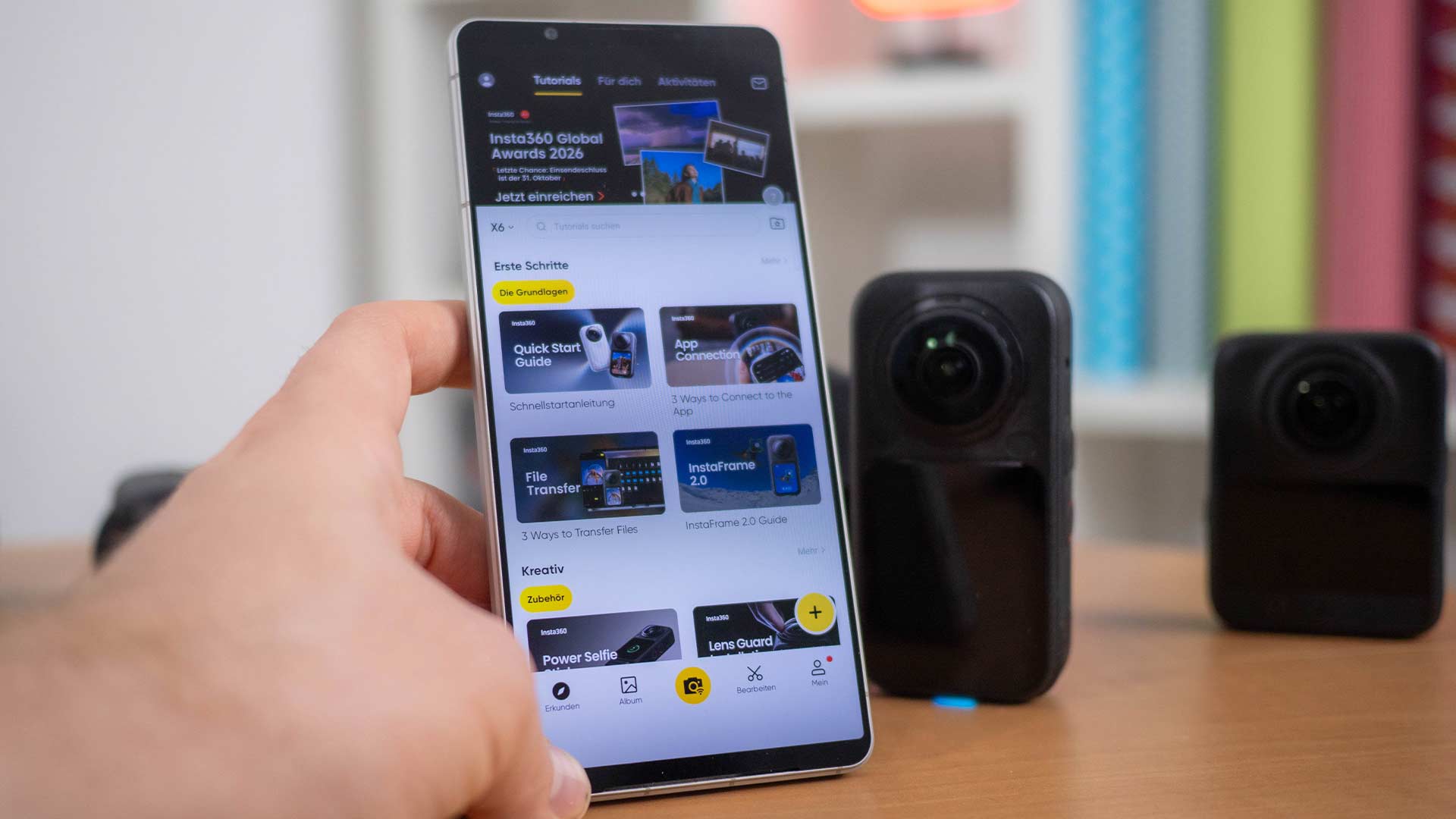 360 Grad Kameravergleich AppX6