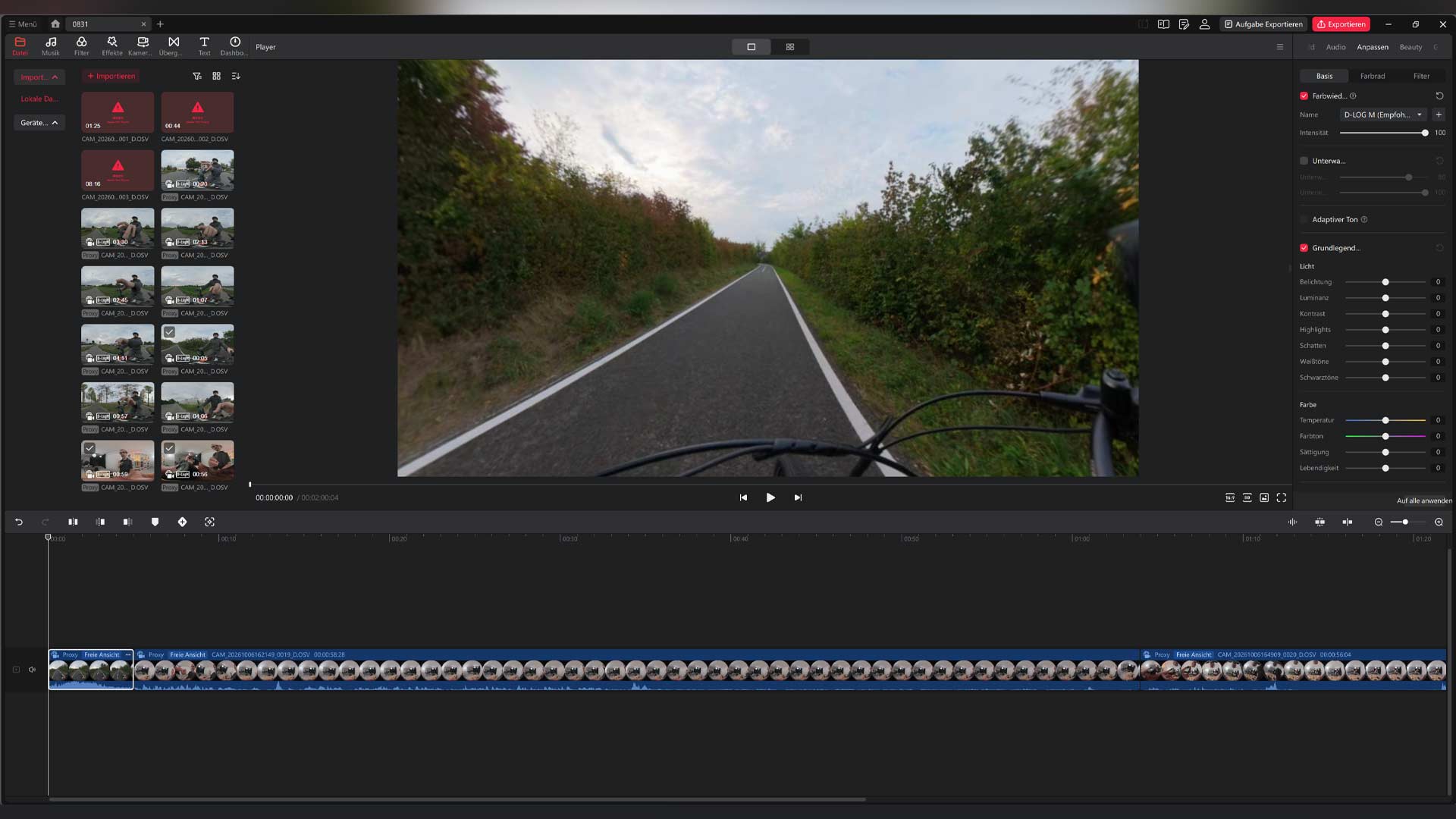 360 Grad Kameravergleich Herbst26 DJIStudio