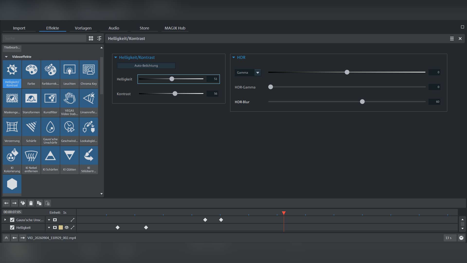 Magix VideoDeluxe 2027 Premium Keyframes