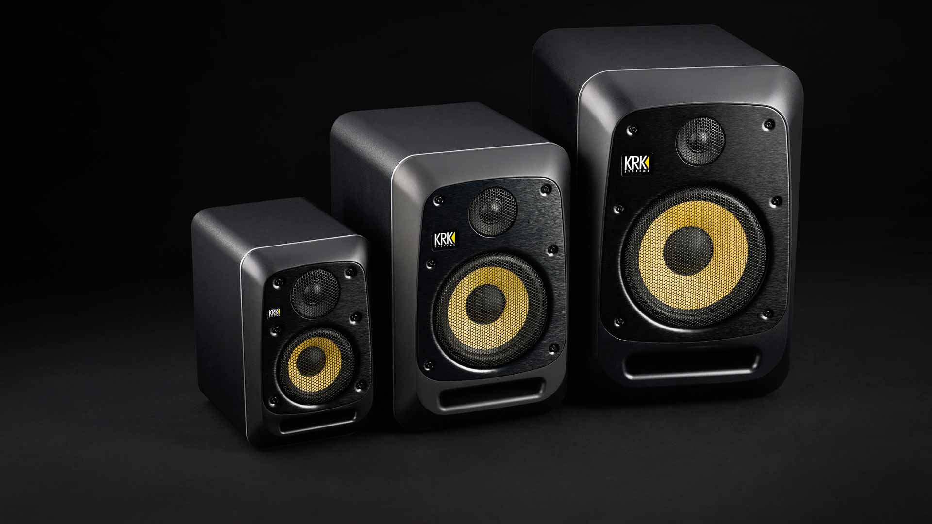 KRK V Series Five: Neue Studiomonitore mit drahtloser Steuerung
