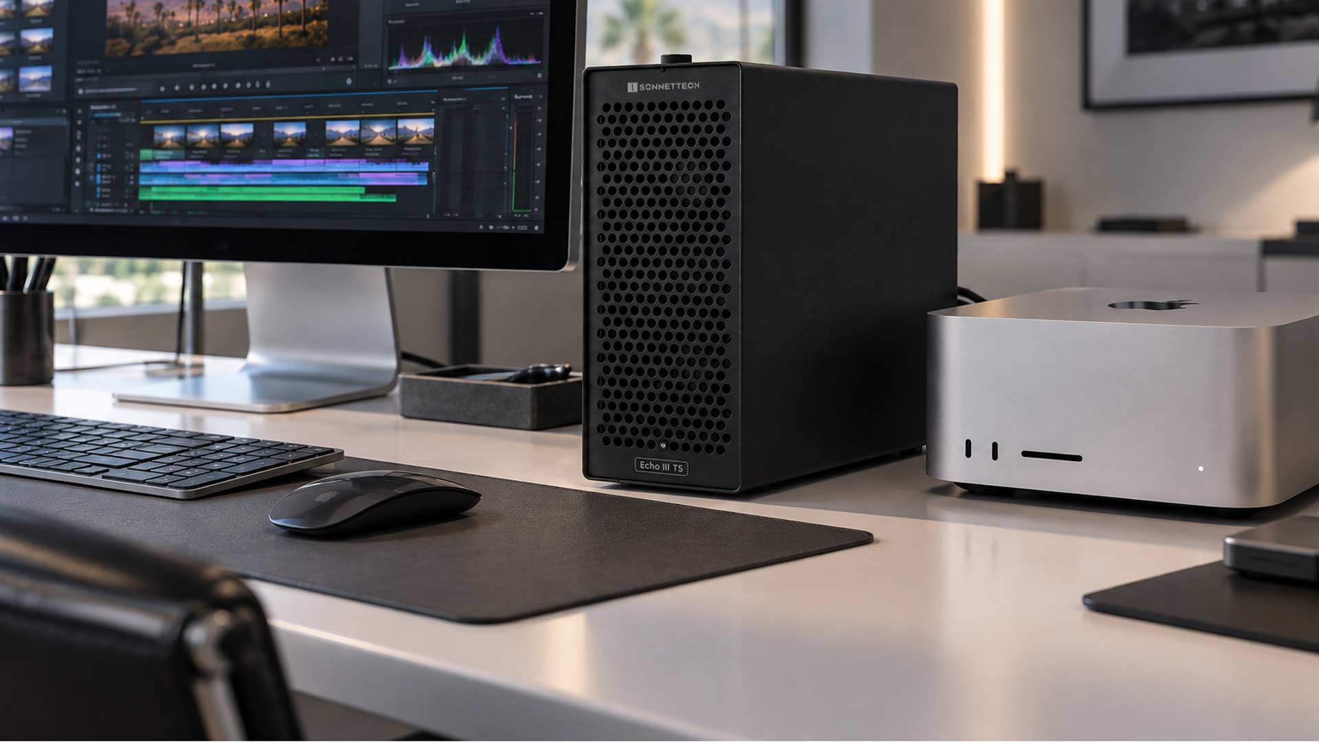 Sonnet Echo III T5: Drei PCIe-Slots über Thunderbolt 5 Sonnet Echo III T5: Drei PCIe-Slots über Thunderbolt 5