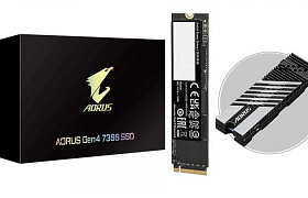 Gigabyte Aorus Gen4 7300 SSD: PCIe-4.0-SSD mit bis zu 7300 MB/s