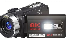 Pearl Somikon DV-910.uhd: flexibler, günstiger 8K-Camcorder