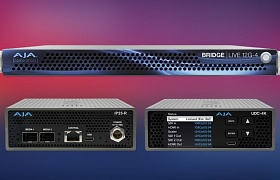 AJA IP25-R, UDC-4K und Bridge Live 12G-4: mehr Konnektivität zur IBC