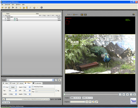 Mainconcept Reference 1.5: Videowandler in neuer Version
