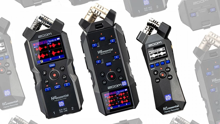 Zoom: Firmware-Update für die Essential-Serie bringt KI-Geräuschunterdrückung