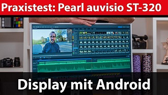 Test: Pearl auvisio ST-320 – mobiler Smart-Bildschirm zur Präsentation
