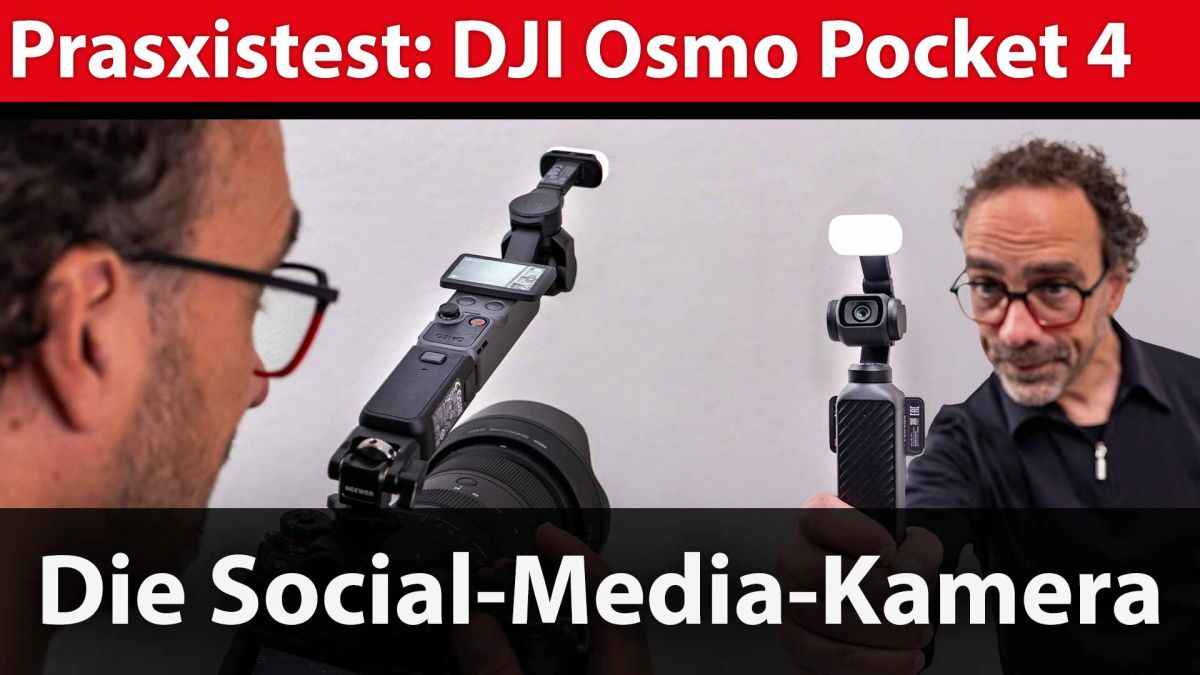 DJI Osmo Pocket 4: Social-Media-Kamera im Test
