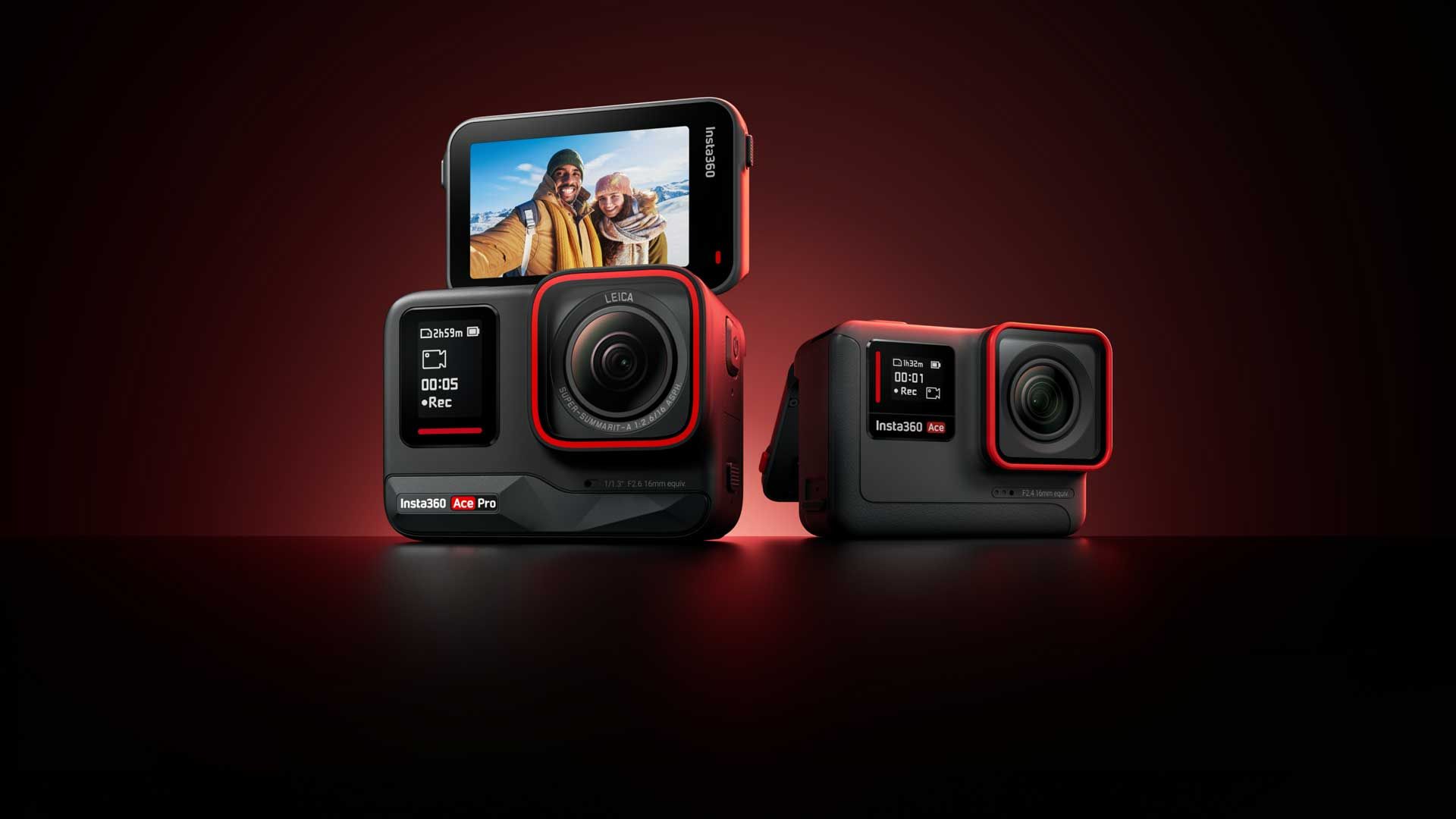 Insta360 Ace und Ace Pro: Actioncams mit Klappdisplay
