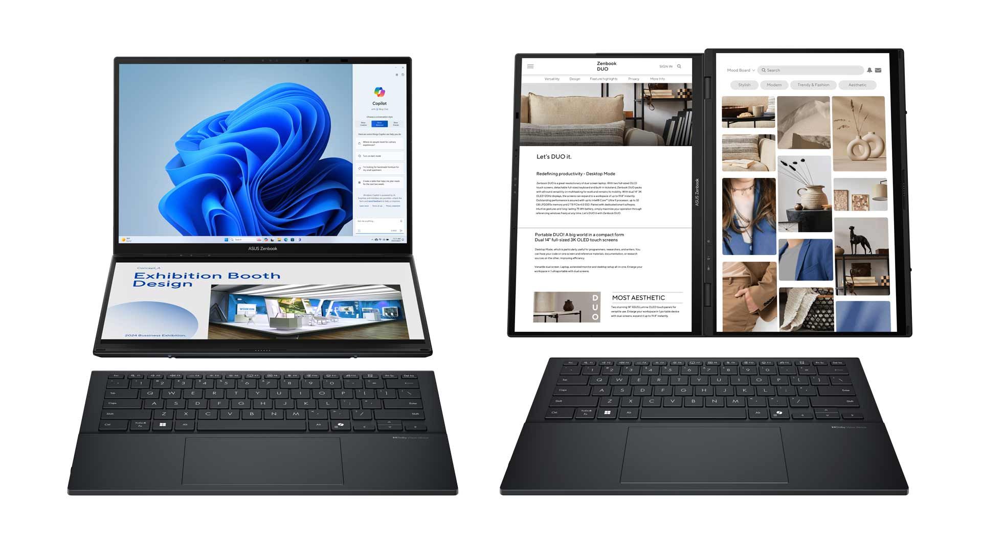 Asus Zenbook Duo: zwei Monitore im Notebook