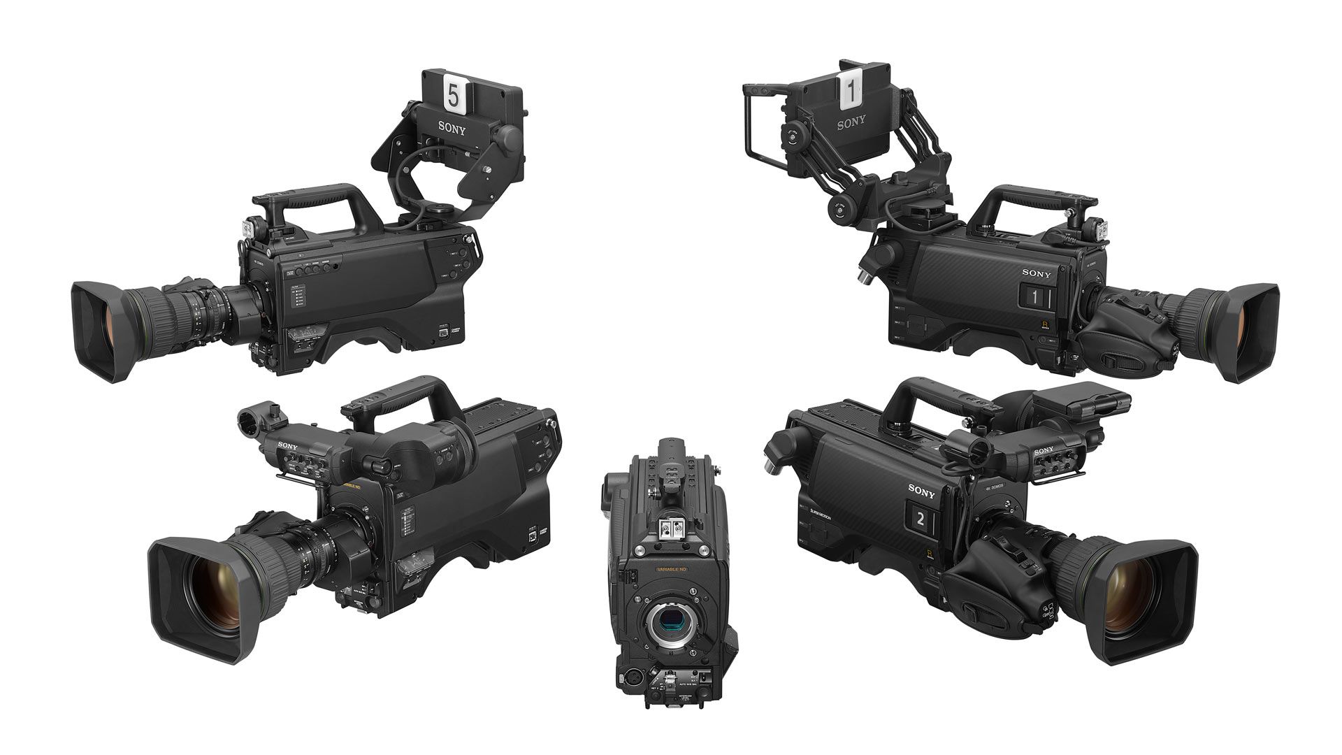 Sony R-Serie: fünf Systemkameras für Live-Multi-Kamera-Setups