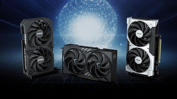 MSI GeForce RTX 5050 Series: Grafikkarten auf Nvidia-Basis