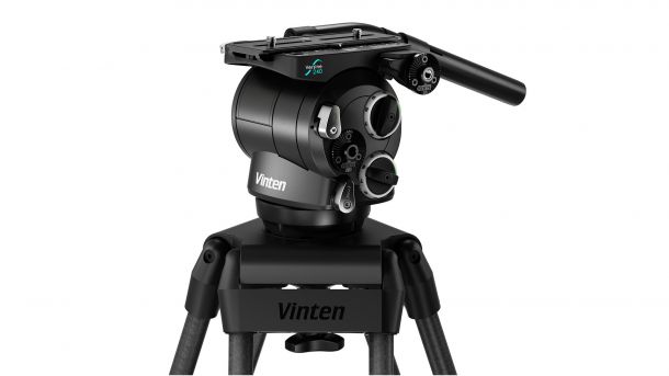 Vinten Versine 240: Fluidkopf mit Zuladung von 25 Kilogramm