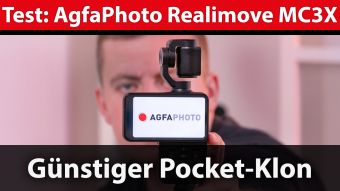Praxistest: Agfaphoto Realimove MC3X –günstiger DJI Osmo Pocket-Klon