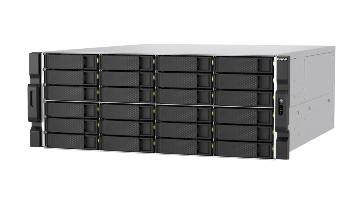 QNAP TS-h2477AXU-RP: NAS-System mit hoher Geschwindigkeit und 24 Slots