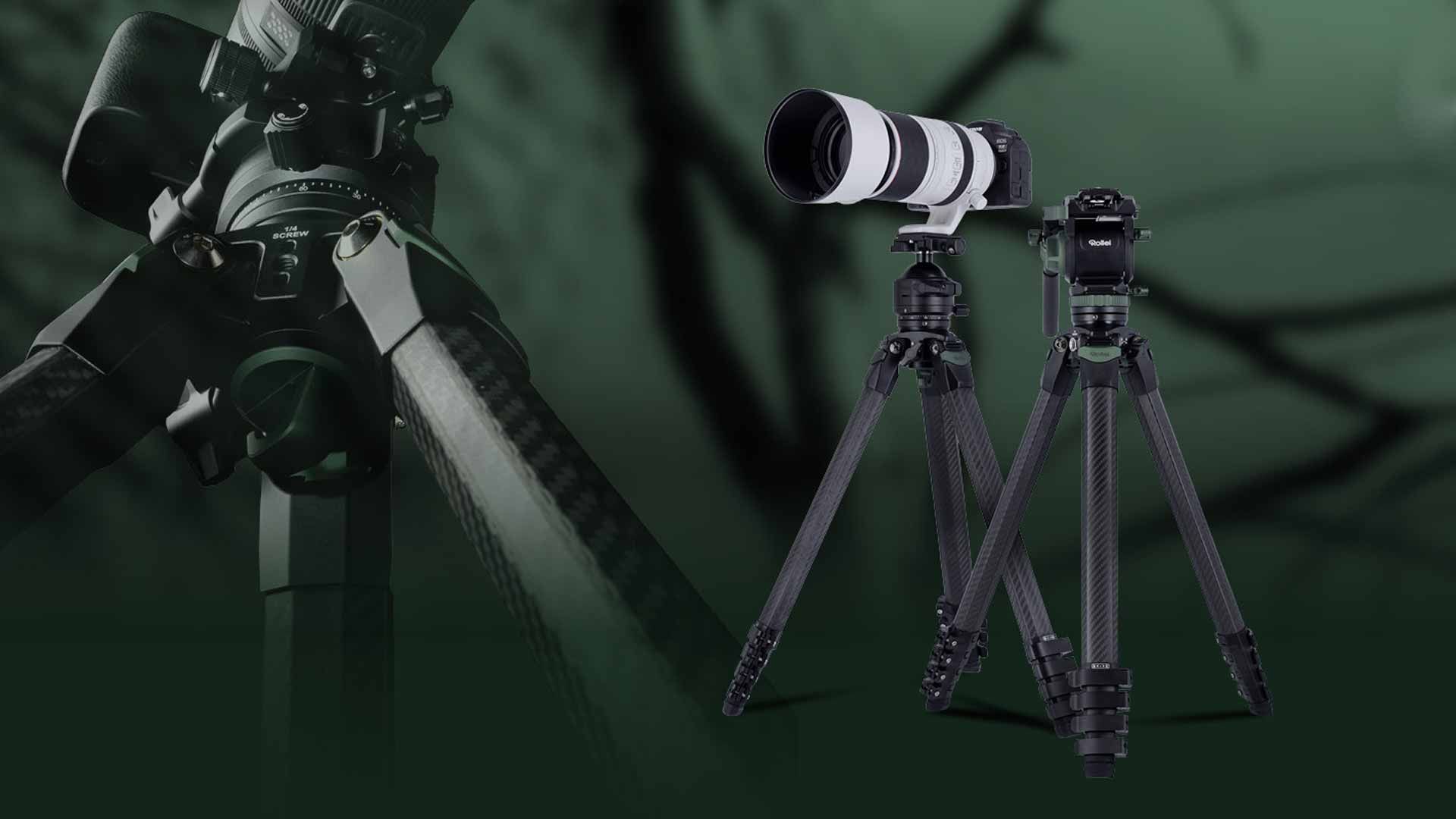 Rollei Lion Rock Pro Instinct Video: Carbon-Videostativ