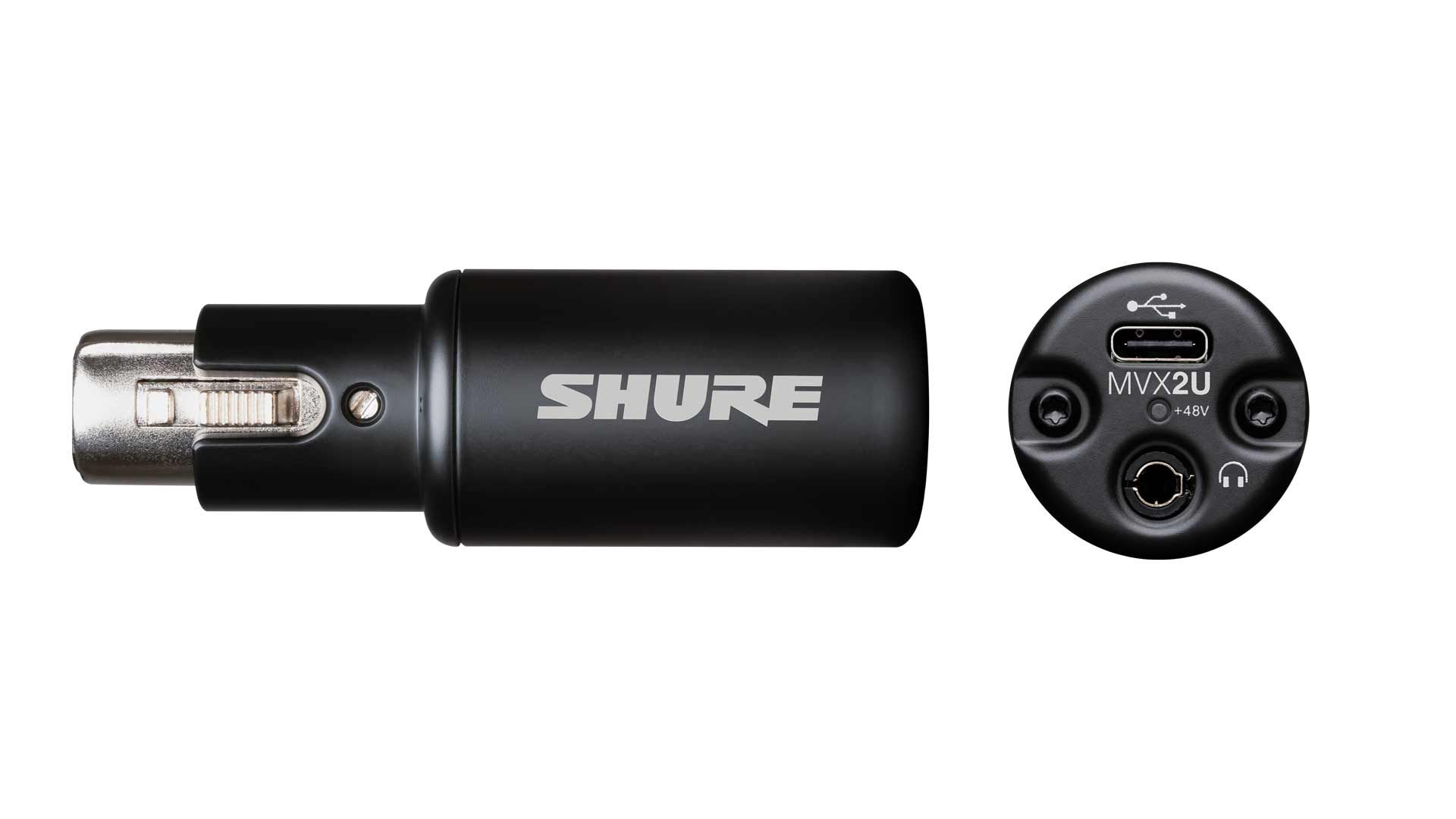 Shure MVX2U Gen 2: kompaktes und leichtes XLR-Audiointerface