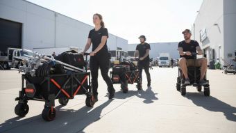 Zilr Zipr: elektrischer Transport-Wagen für Drehteams