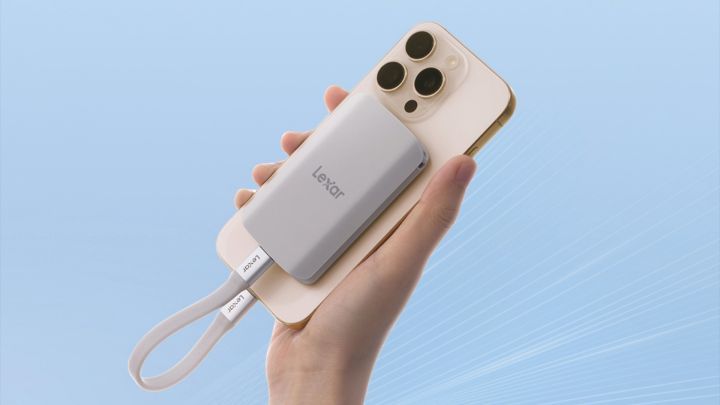 Lexar ES5 SSD: magnetischer Speicher fu00fcr unterwegs