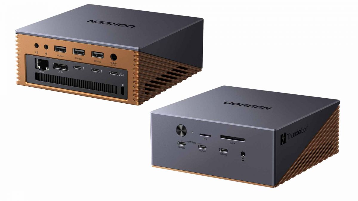UGreen Maxidok: Dockingstations mit Thunderbolt 5 für Windows und Mac