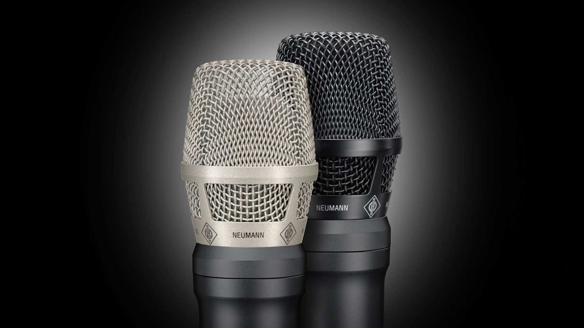 Neumann KK 104 A und KK 105 A: Kapselköpfe für Sennheiser-Funksysteme