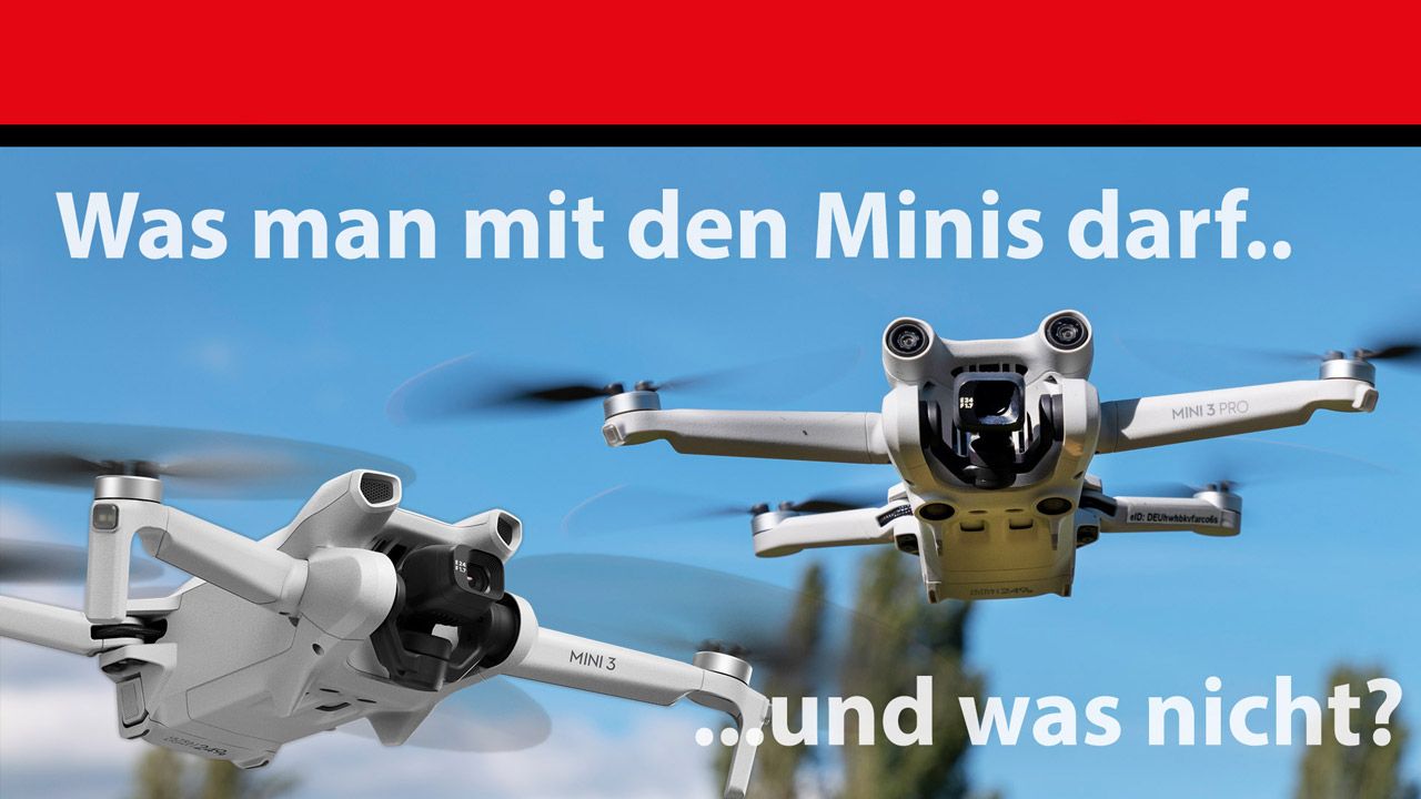 Filmpraxis: Regeln fu00fcr Mini-Drohnen unter 250 Gramm