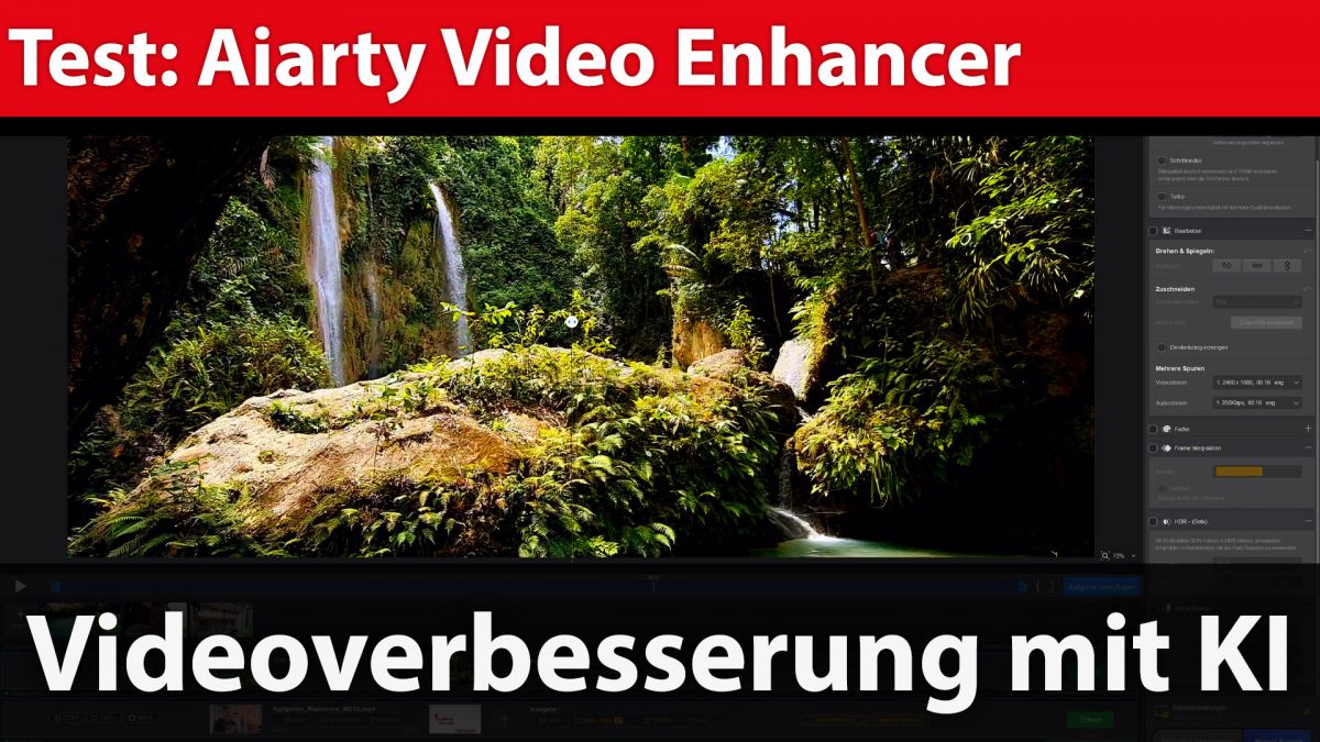 Praxistest: Aiarty Video Enhancer – Video-Aufbereitung mit Künstlicher Intelligenz