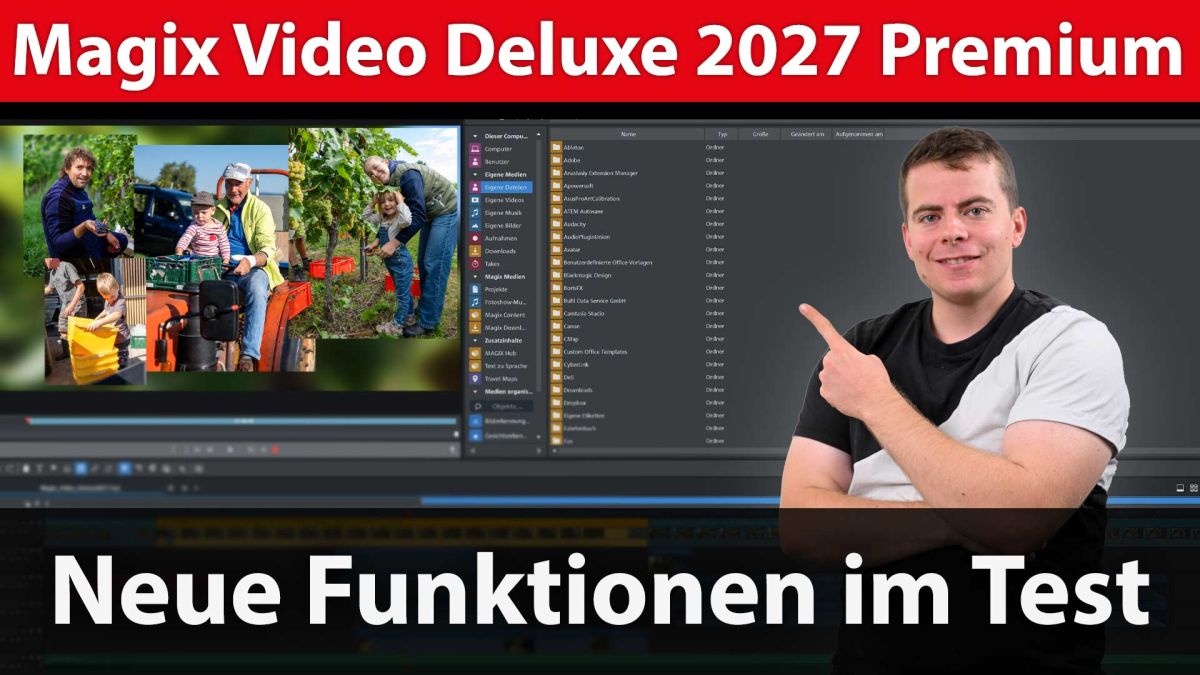 Praxistest: Magix Video Deluxe 2027 Premium – Neue Funktionen, Stabilität und Arbeitsweise
