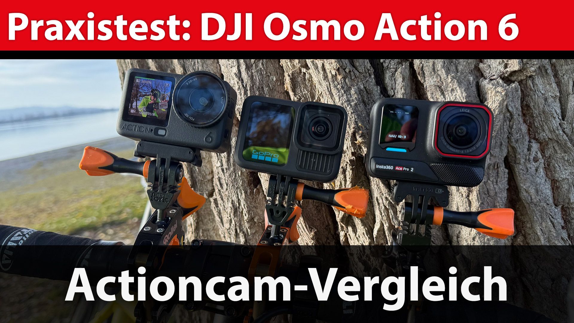 Praxistest: DJI Osmo Action 6 im Vergleich zu Ace Pro 2 und Hero 13
