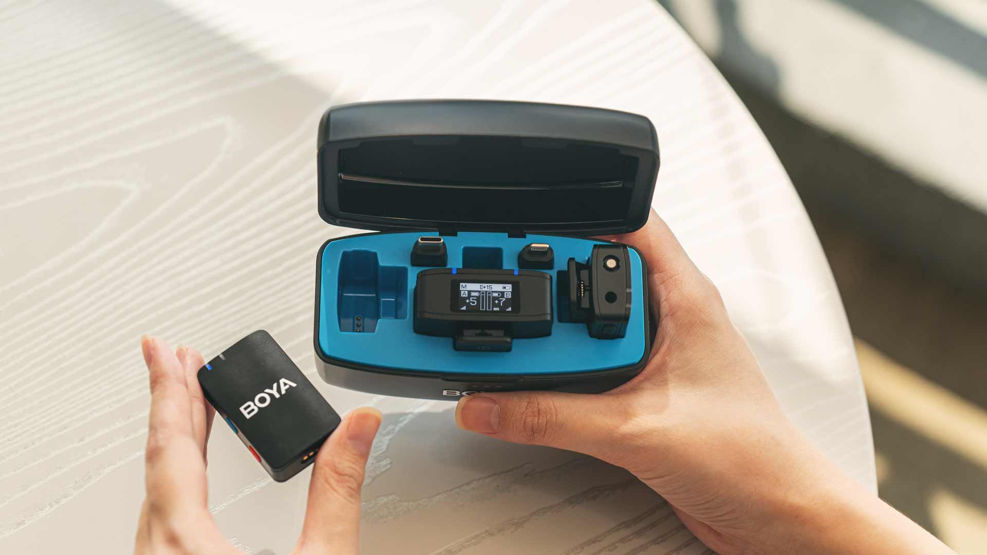 Boya Mic: Funkmikrofon mit integriertem Speicher
