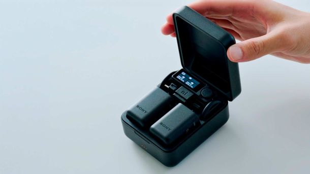 Sony ECM-W5: Funkstrecke mit 32-Bit-Float-Aufnahme