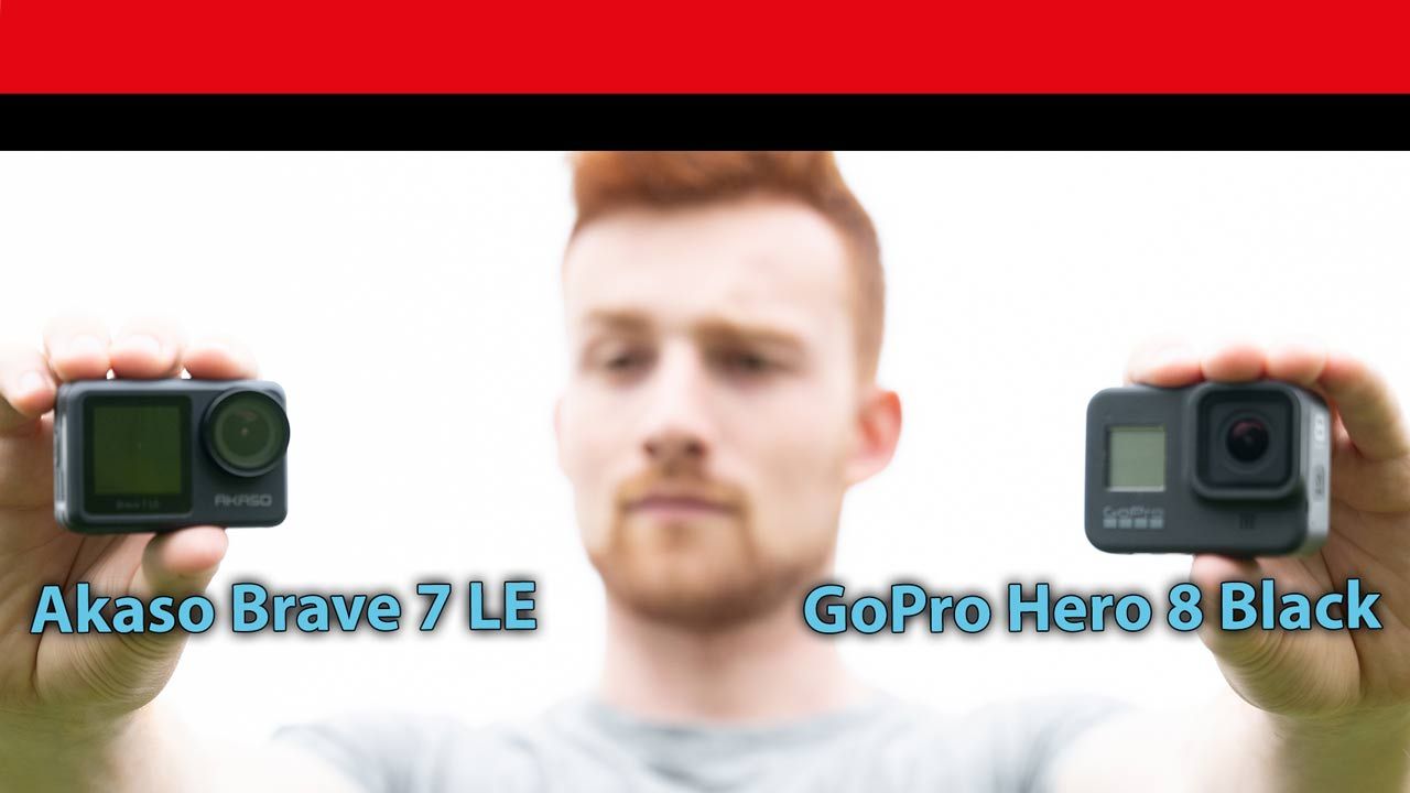 Hero 8 Black versus Akaso Brave 7 LE: China-Actioncam fordert GoPro heraus