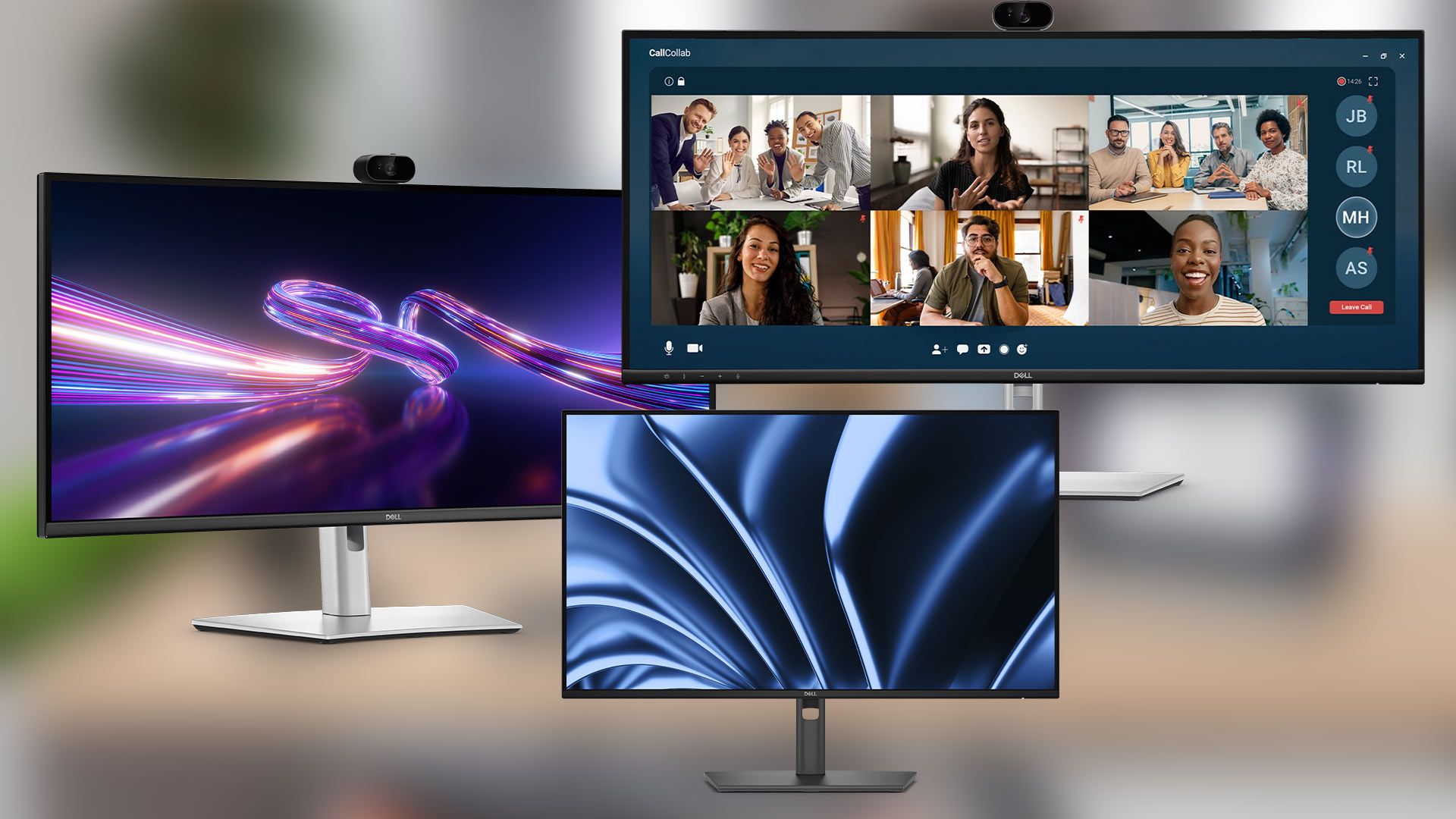 Dell Pro P 27 USB-C und P 34 USB-C: Bildschirme mit Anschluss-Hubs