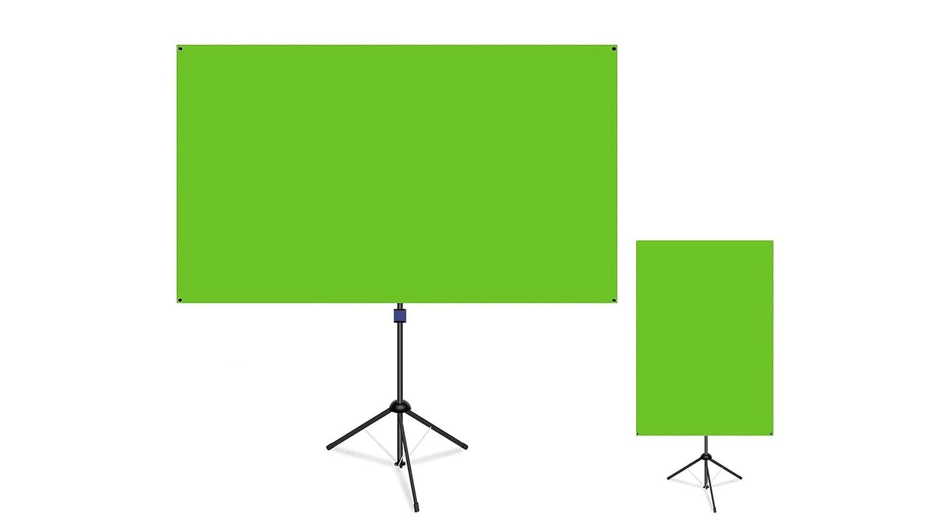 Reflecta Chroma Key Green Screen Stativ Leinwand: bessere Hintergru00fcnde