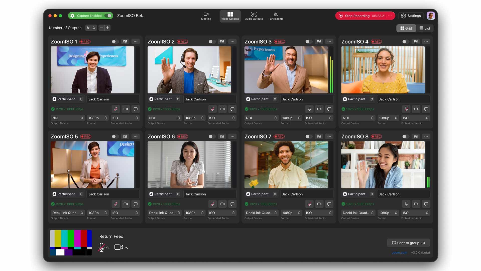 Cloudflex: ZoomISO Cloud ermöglicht Live-Zuschaltung per NDI