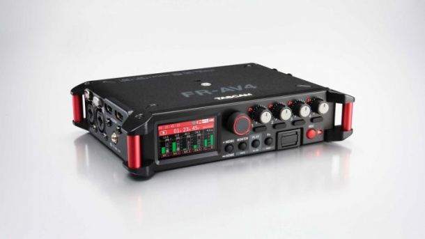 Tascam FR-AV4: 4-Spur-Audiorecorder mit 32-Bit-Float