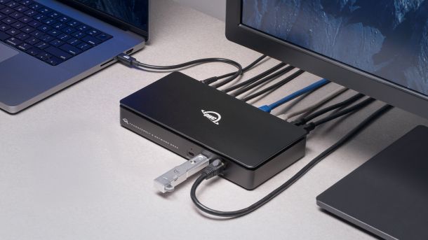 OWC Thunderbolt 5 Dual 10GbE Network Dock: mehr Anschlüsse für den Rechner