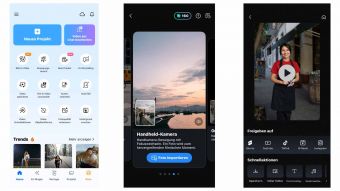 CyberLink PowerDirector-App: mit KI-Reel Creator
