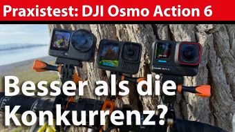 Praxistest: DJI Osmo Action 6 im Vergleich zu Ace Pro 2 und Hero 13