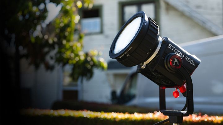 Aputure Storm 400x: lichtstarkes Punktlicht fu00fcr HDR-Produktion
