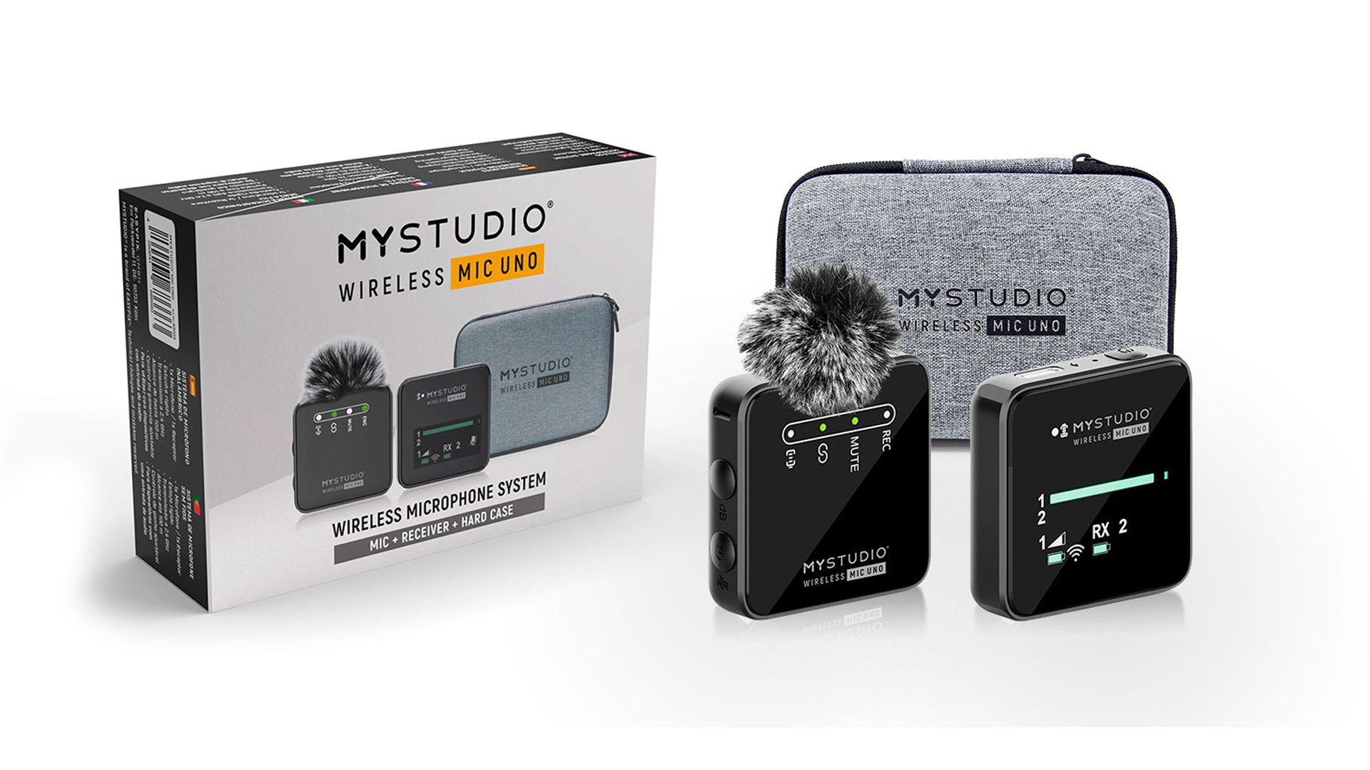 Easypix MyStudio Wireless Mic UNO: gu00fcnstiges Funkmikro