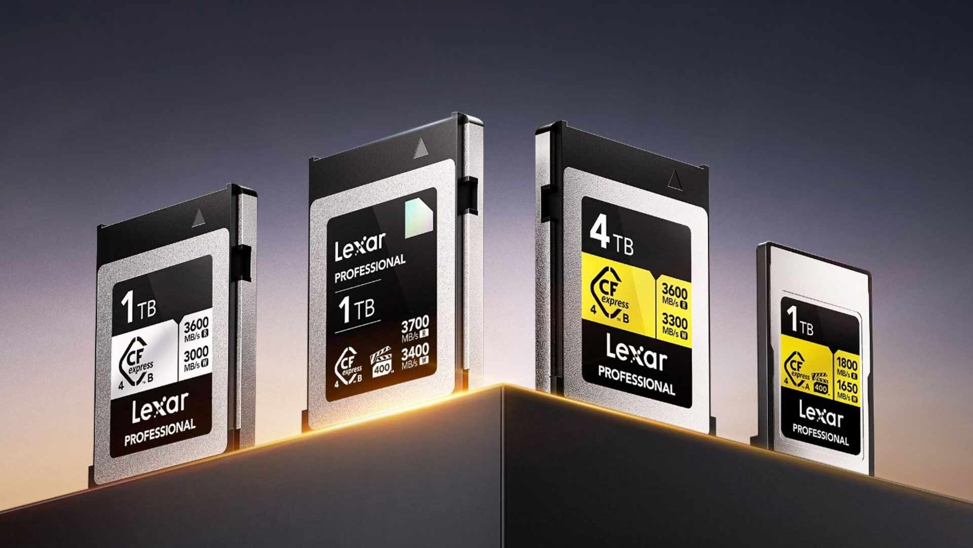 Lexar CFexpress 4.0 Diamond: Speicherkarte mit pSLC-Flash