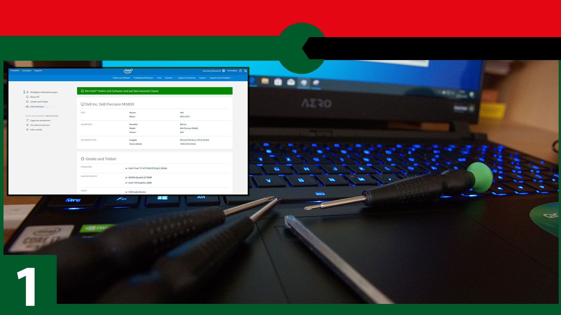 Ratgeber: Systempflege fu00fcr Windows-10-PC - Intel Treiber aktualisieren